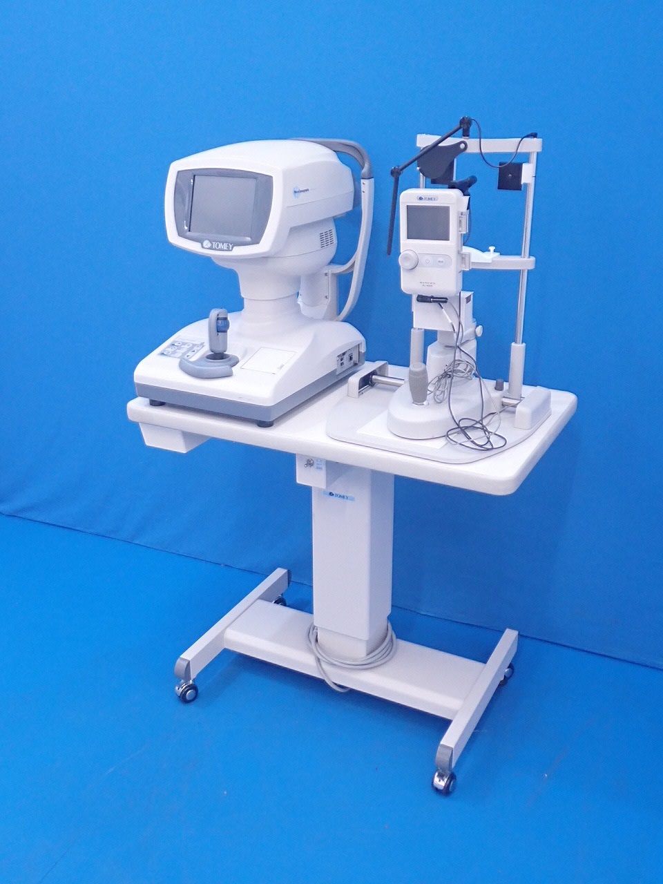 Eye axis weighing device